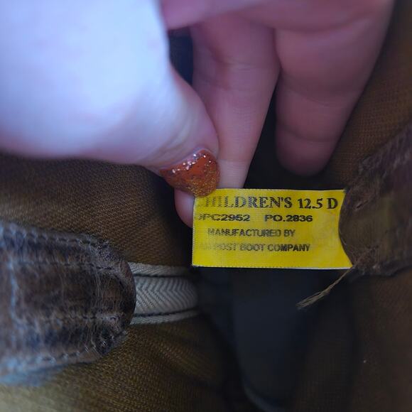 Dan Post Girl's Starlett (Toddler) Western Boot 12.5 - Picture 8 of 10